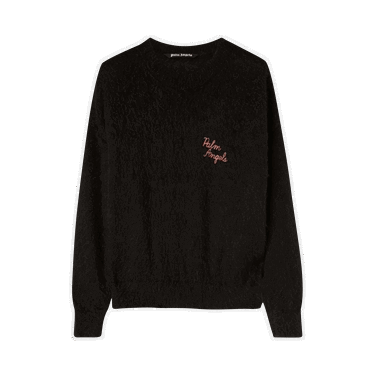 Mikina Palm Angels The Palm Sweater Čierna | PMHE007F22KNI0021032, 0