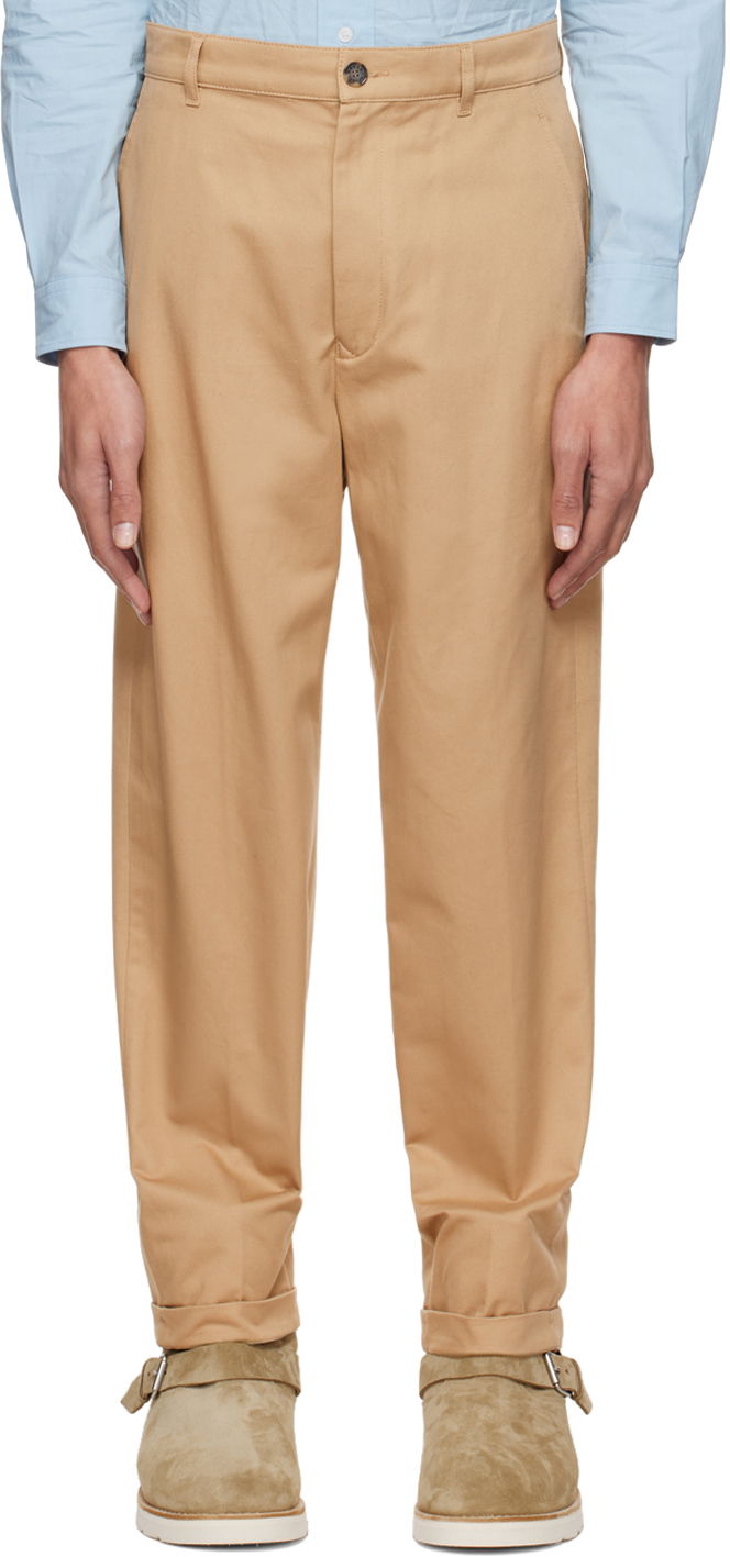 Nohavice KENZO Paris Trousers Béžová | FC65PA2059RL, 0