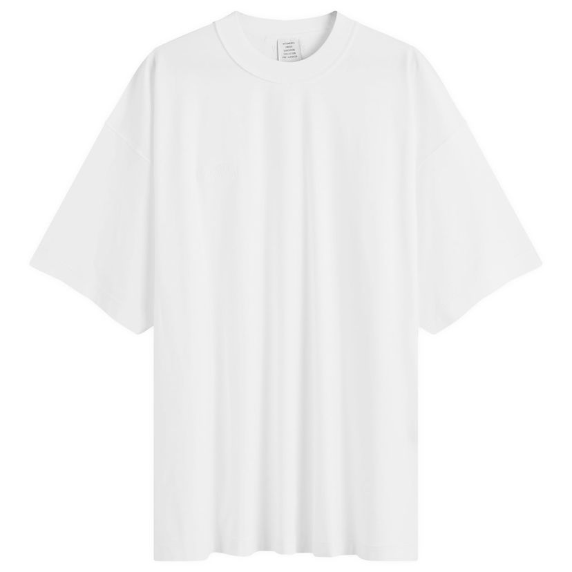 Tričko VETEMENTS Inside Out Label T-Shirt Biela | UA65TR107W