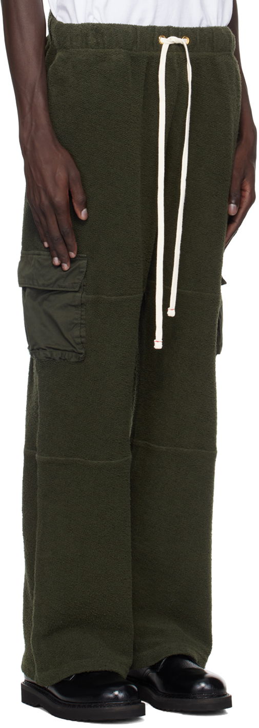Cargo nohavice LES TIEN Les Tien Heavyweight Cargo Pants Zelené | CF-3045-IO, 1