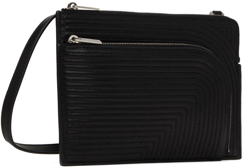 Kabelka Rick Owens Rick Owens Porterville Peached Lambskin Club Bag Čierna | RA02D0520 LLPQ1, 1