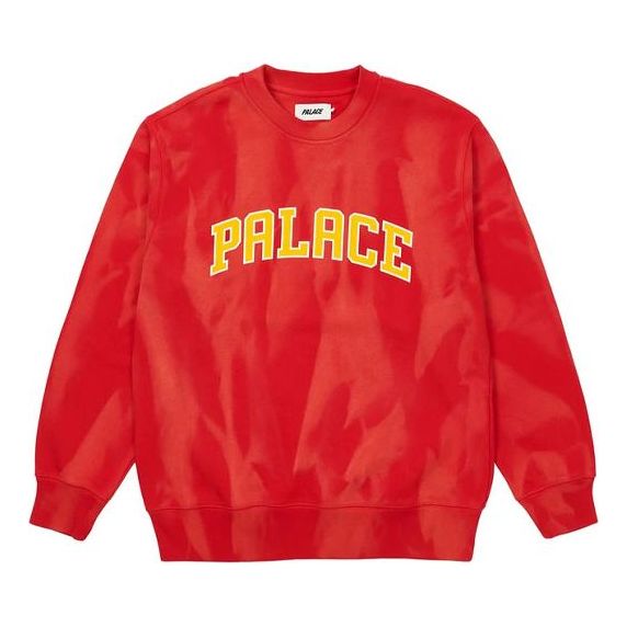 Mikina Palace Palace Tie Dye Sweatshirt Červená | P20CS015