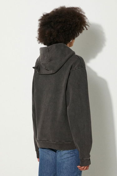 Mikina Coperni Washed Horn Hoodie Čierna | COPJS15BIS523W, 2