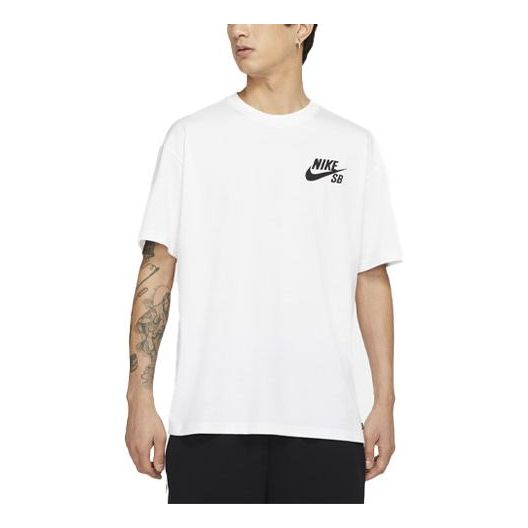 Tričko Nike SB SB Loose Knit Skate T-Shirt Biela | DC7818-100, 0