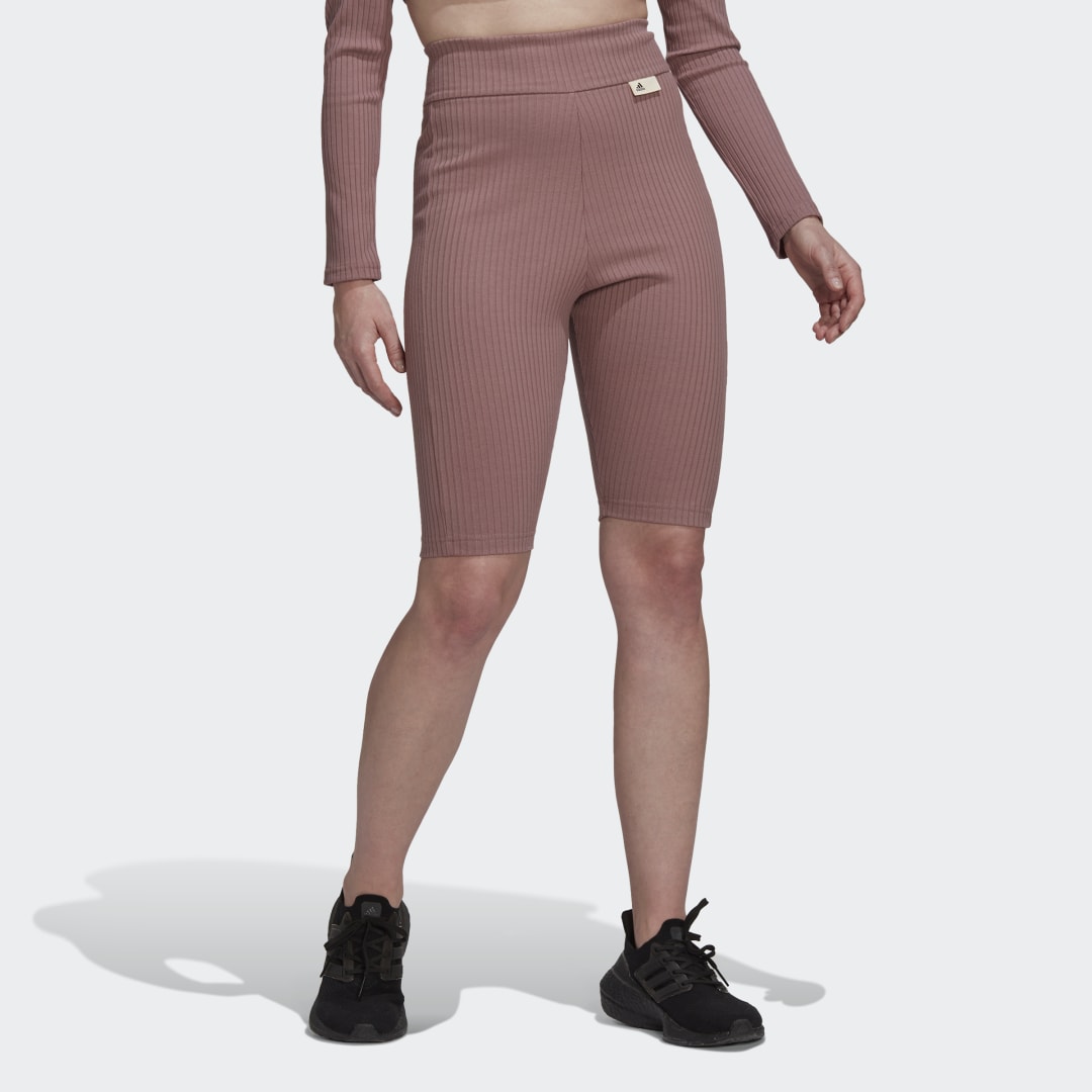 Šortky adidas Originals Studio Lounge Ribbed Vínová | HH8503, 1