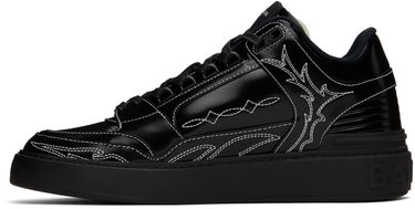 Tenisky a topánky Balmain Balmain B-Court Mid Top Western Čierna | CM1VI354LSLR, 2