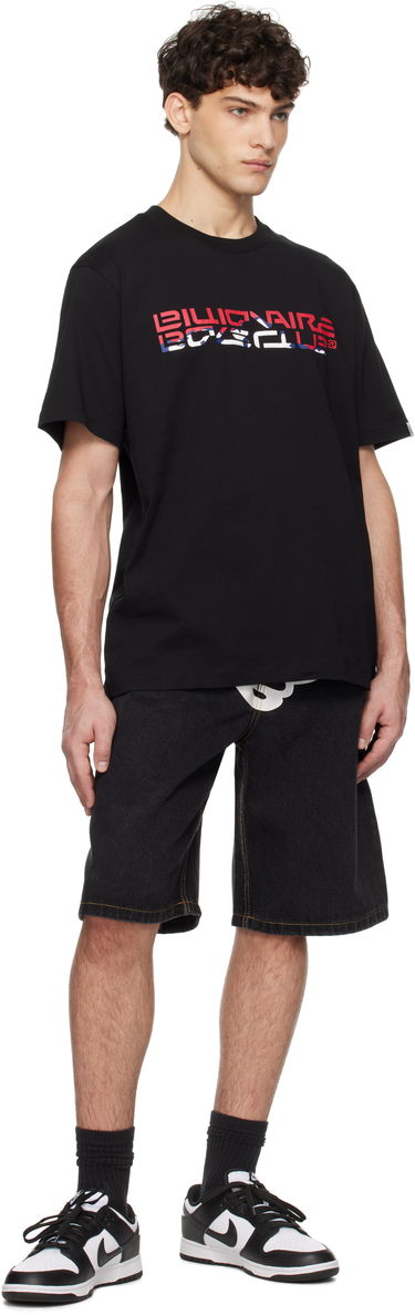 Tričko BILLIONAIRE BOYS CLUB Boys Club Mountain Logo Graphic T-shirt Čierna | B24463, 3