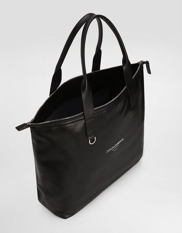 Tote bag Dolce & Gabbana Calfskin Shopper Bag Čierna | BM2375A6E4880999, 3