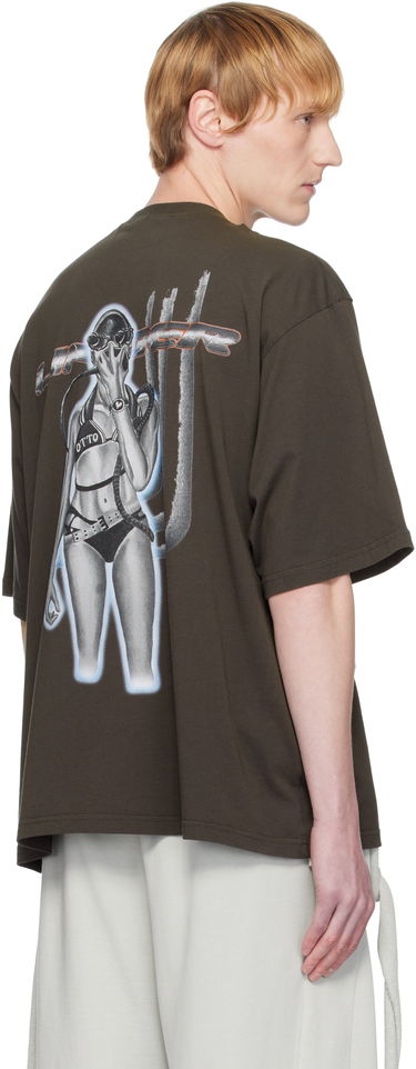 Tričko Ottolinger Ottolinger Oversized Flap T-Shirt Hnedá | 115-103415-02, 2