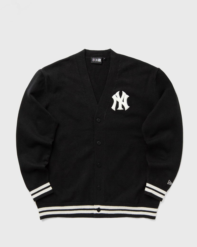 Sveter New Era New York Yankees Knit Cardigan Čierna | 60684475