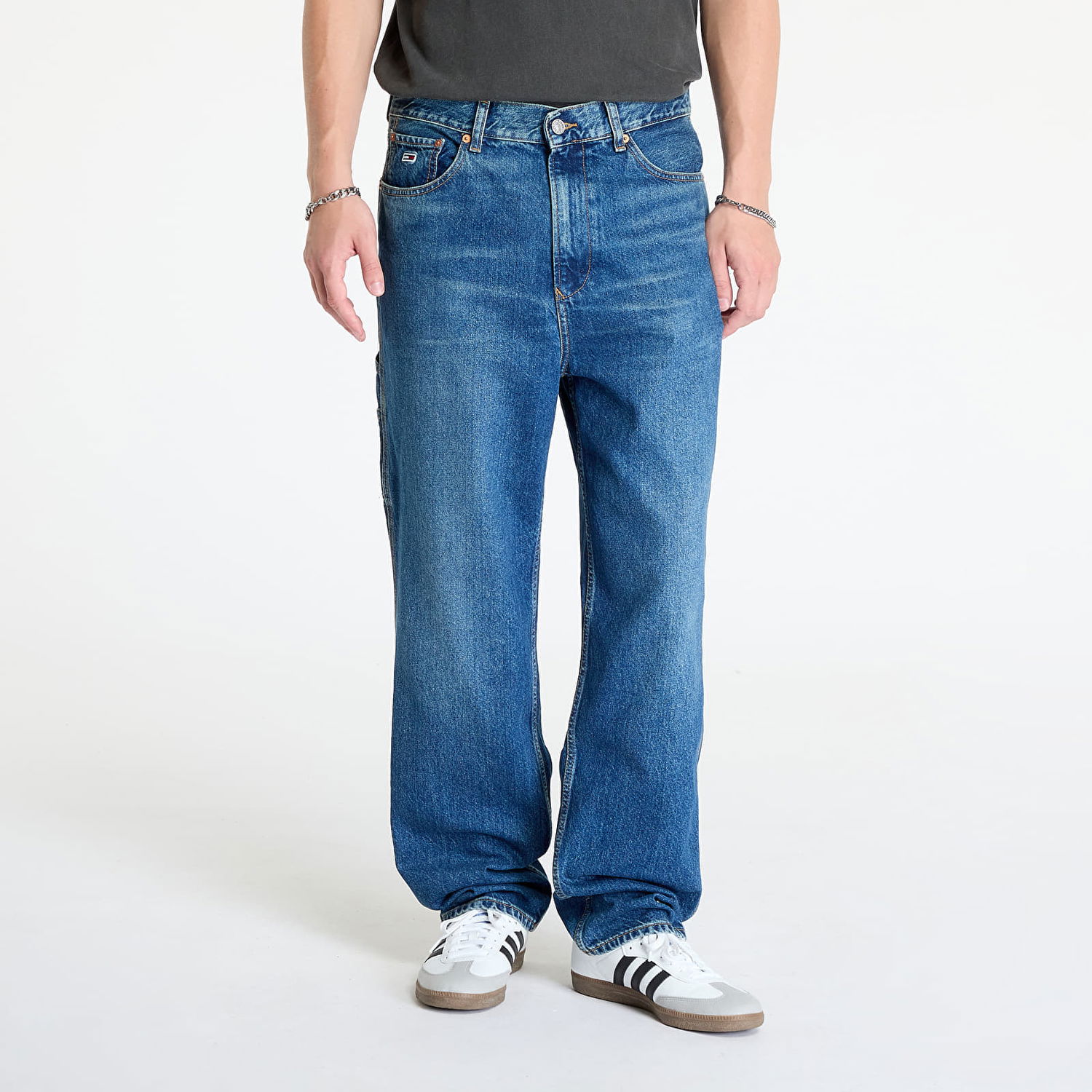 Džínsy Tommy Hilfiger Skater Carpenter Jeans Denim Modrá | DM0DM20424 1BK, 0