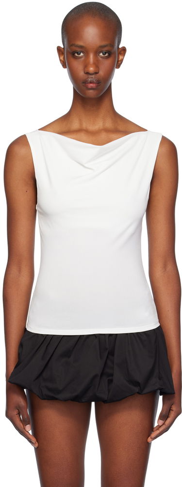 Sukňa Miaou Miaou Lani Cowl Neck Sleeveless Peplum Top Čierna | 7114VISCRE, 0
