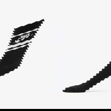 Spodná bielizeň a ponožky Nike Stripe Socks 3-Pack Čierna | CQ0301-010, 2