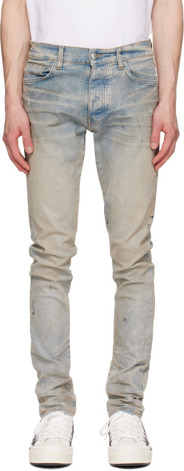 Džínsy AMIRI AMIRI Stack Jeans Modrá | AMDNSY1159, 0