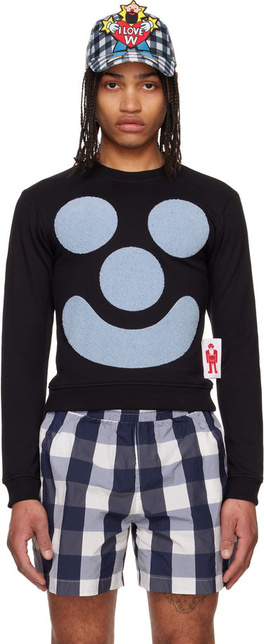 Mikina Walter Van Beirendonck Walter Van Beirendonck Smile Sweatshirt Čierna | 8008, 0