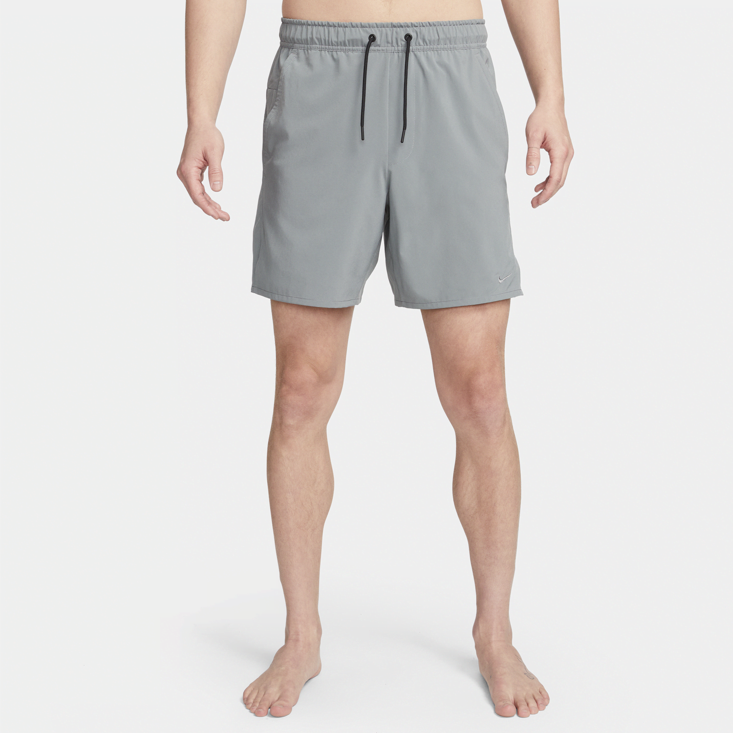Šortky Nike Dri-FIT 7" Unlined Woven Fitness Shorts Šedá | DV9340-084, 0