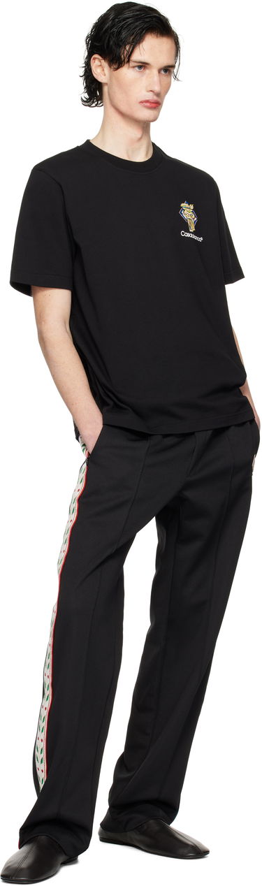 Tričko Casablanca Diamond Column Graphic T-Shirt Čierna | MPS25-JTS-001-06, 3