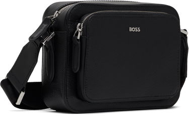 Taška cez rameno BOSS BOSS Logo Hardware Reporter Bag Čierna | 50523255, 1