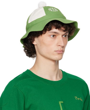 Klobúk Bode Bode Paneled Grandfather Bucket Hat Zelené | MRS25AC034, 1