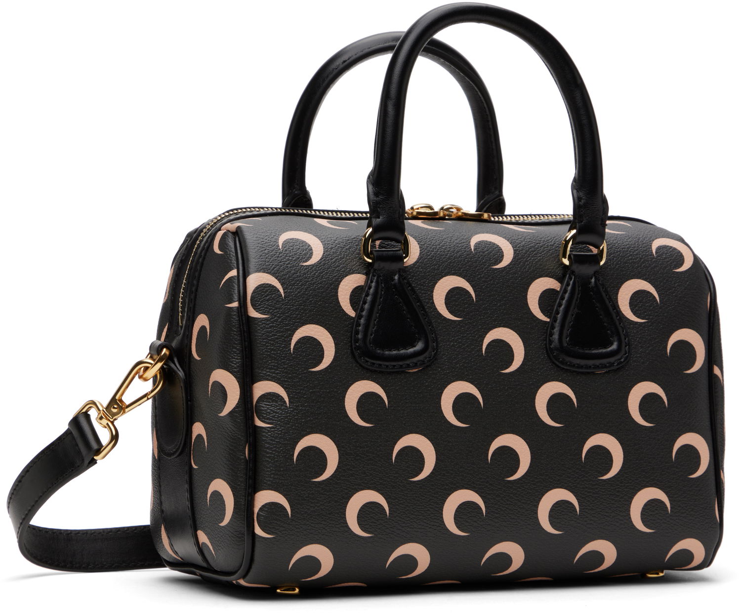 Kabelka Marine Serre Marine Serre Moon Print Canvas Strike Bag Čierna | WBA019A RWOV0030, 1