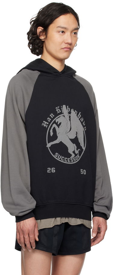 Mikina Han Kjøbenhavn Han Kjobenhavn 'Successor' Print Hoodie Čierna | M-134362, 1