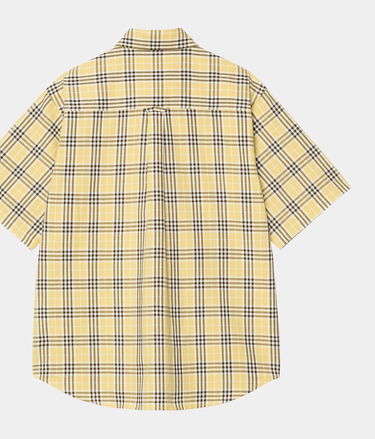 Košeľa Carhartt WIP Carhartt WIP S/S Niven Check Shirt Žltá | I034542_18, 1