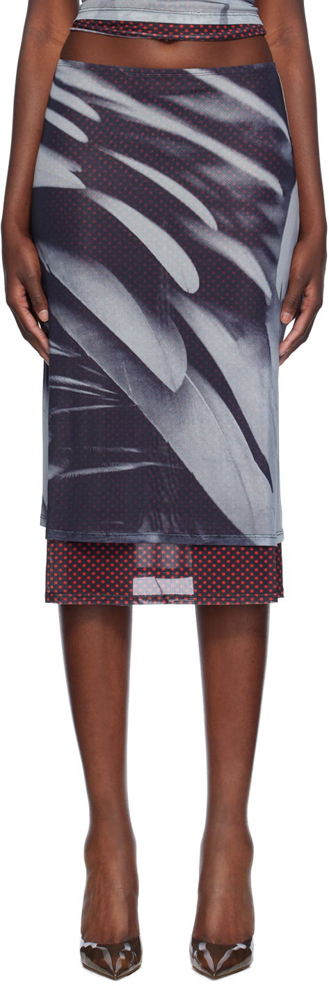 Sukňa Miaou Miaou Maria Midi Skirt Rôznofarebný | 4064PM2FTR, 0