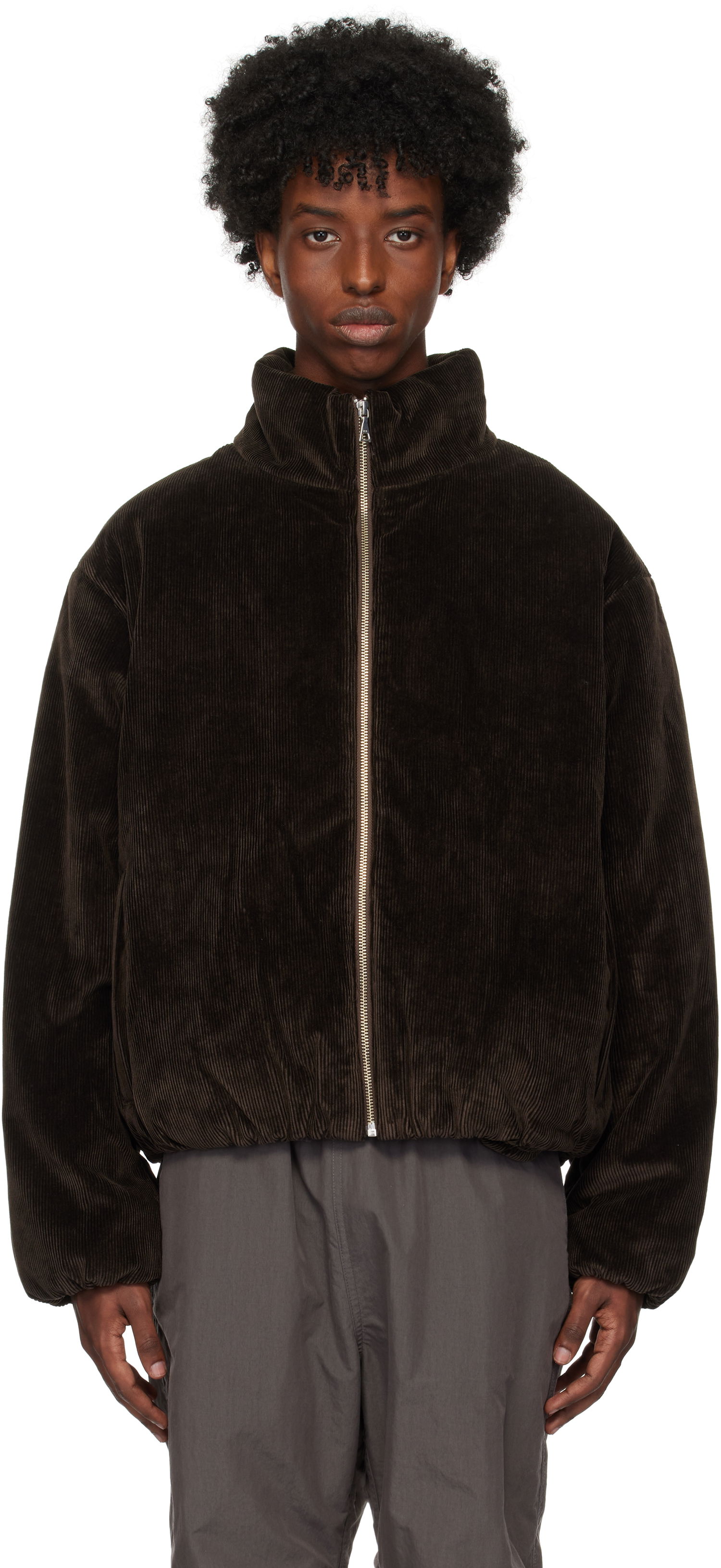 Prešívaná bunda John Elliott Corduroy Puffer Jacket Hnedá | H300G11336A, 0