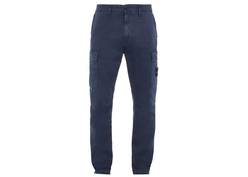 Nohavice Stone Island Pantalone Regular Tapered Pants Navy | 101530404 A0120, 0