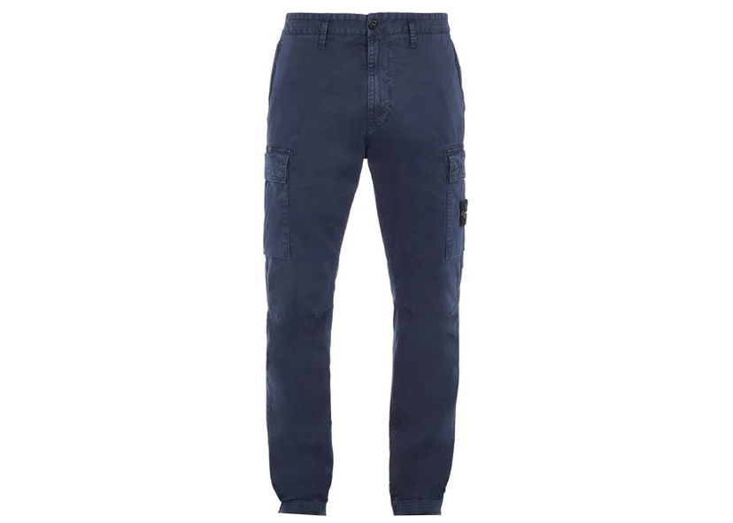Nohavice Stone Island Pantalone Regular Tapered Pants Navy | 101530404 A0120