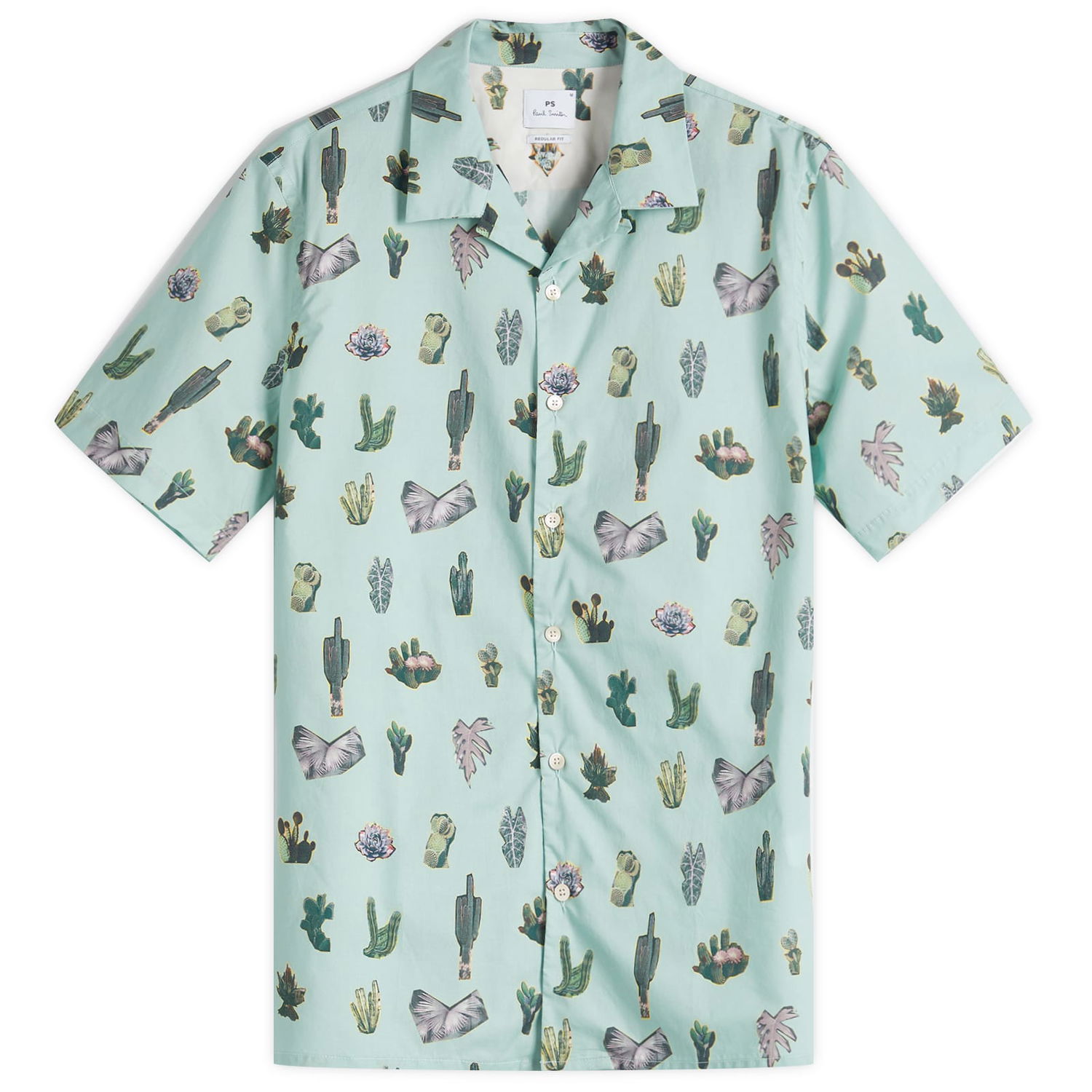Košeľa Paul Smith Paul Smith Desert Flowers Vacation Shirt, Size Large Zelené | M2R-114R-P22313-30, 1