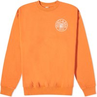 Sveter Sporty & Rich Conneticut Crest Crew Sweat Oranžová | CRAW2329SQ, 1