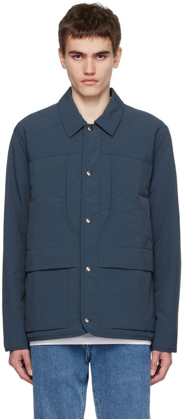 Prešívaná bunda Paul Smith PS Paul Smith Padded Jacket Modrá | M2R-312Y-L21814, 0