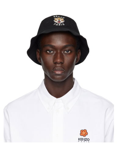 Šiltovka KENZO Paris Reversible Bucket Hat Čierna | FE58AC614F47