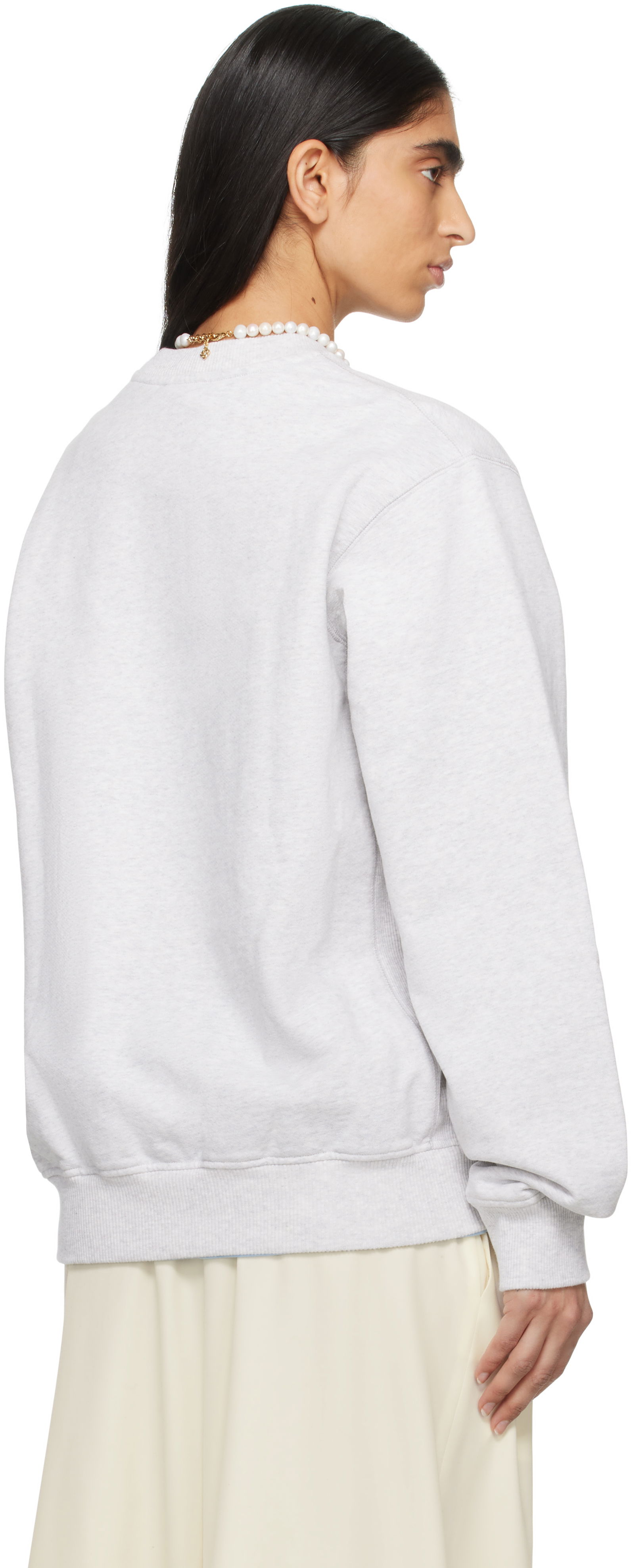 'Le Temple Du Sport' Print Sweatshirt