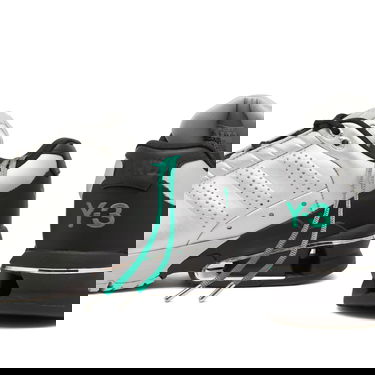 Tenisky a topánky Y-3 END. x A3 Control Sneaker in Black/Metallic Silver/Court Green Metalická | JP8806, 6