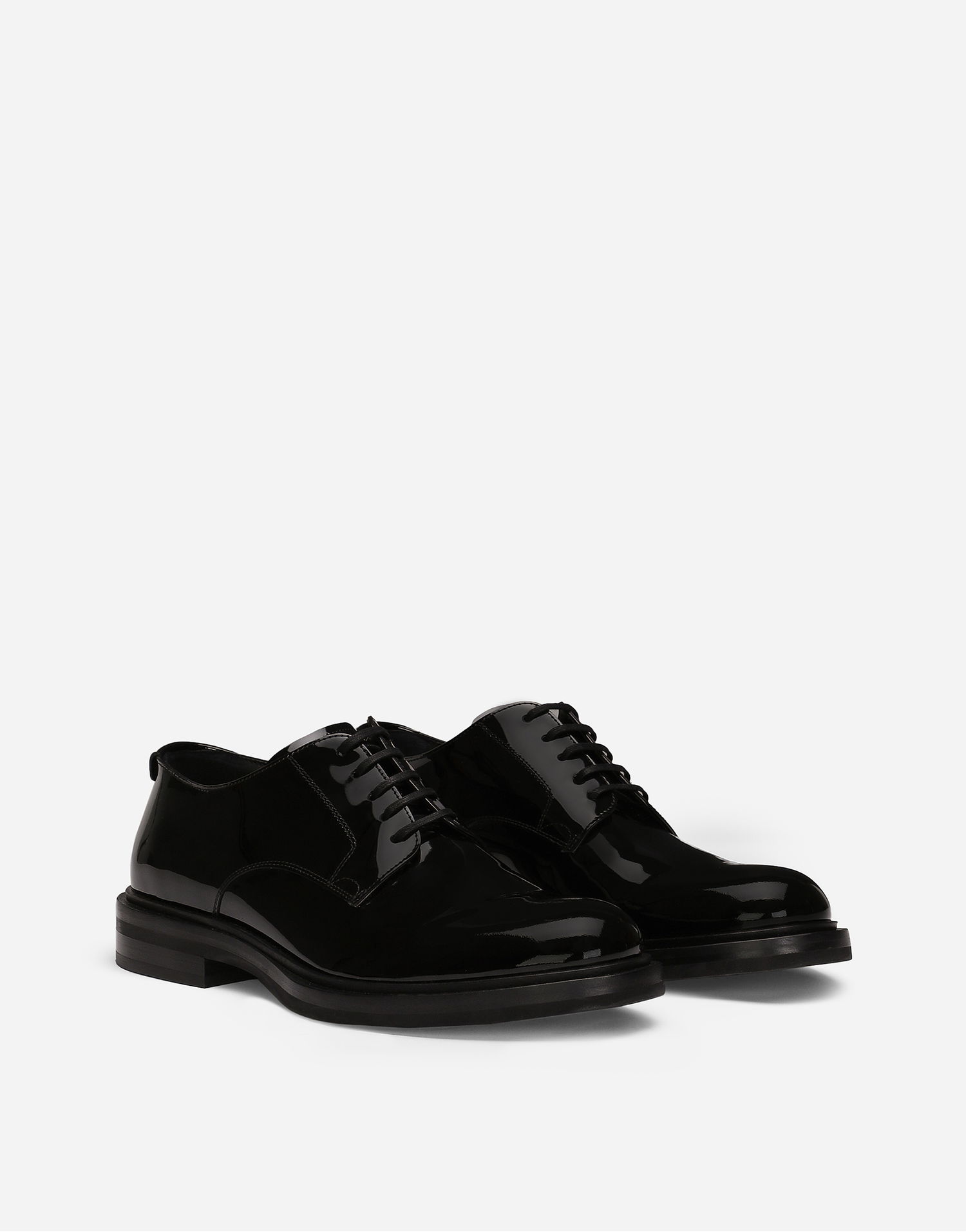 Tenisky a topánky Dolce & Gabbana Derby Patent Leather Shoes Čierna | A10840A147180999, 1