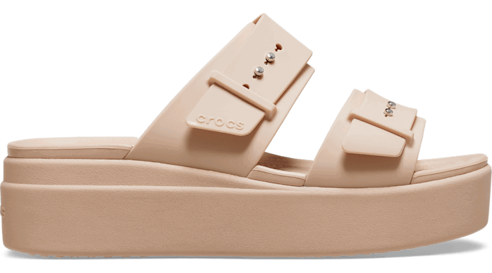 Tenisky a topánky Crocs Brooklyn Buckle Sandals Béžová | 207431-7AF, 0