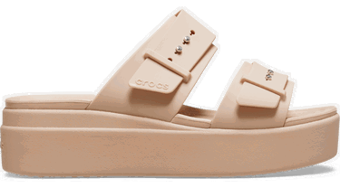 Tenisky a topánky Crocs Brooklyn Buckle Sandals Béžová | 207431-7AF, 0