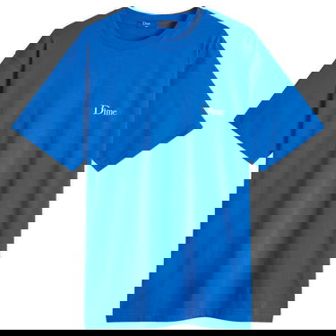 Tričko Dime Classic Small Logo T-Shirt Modrá | DIMEHO2454NVY, 0