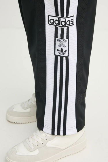 Tepláky adidas Originals Black Training Pants with Stripes Čierna | JD4267, 4