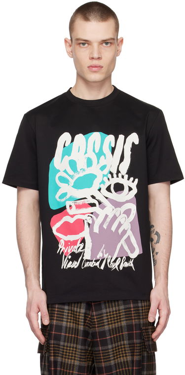 Tričko Paul Smith Paul Smith 'Cassis' Graphic Print T-Shirt Čierna | M1R-919T-KP3660-79, 0