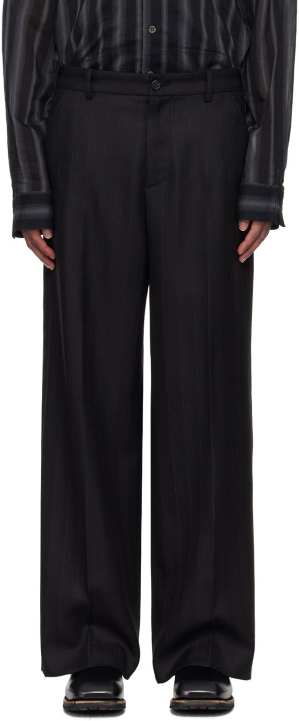 Nohavice OUR LEGACY Virgin Wool Trousers Čierna | M4244SB