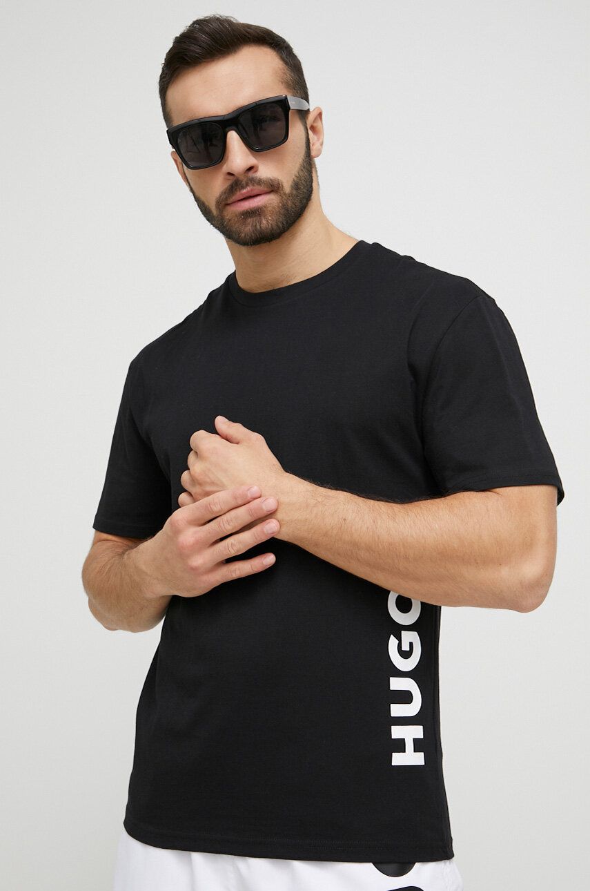 Tričko BOSS T-Shirt Čierna | 50493727, 0
