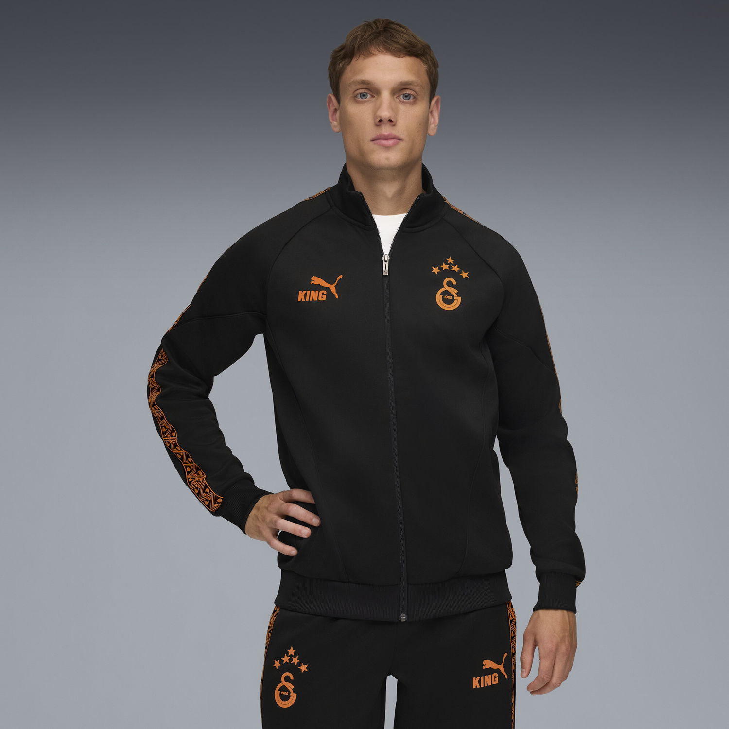 Bunda Puma Galatasaray SK KING Anthem Track Jacket Čierna | 782925_05, 0