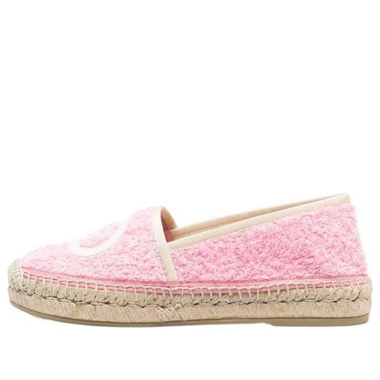 Tenisky a topánky Gucci Gucci Terry Cloth 'Interlocking G' Espadrilles Ružová | 695070-UYR10-5860, 0