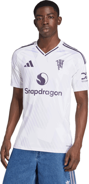 Dres adidas Originals Manchester United Away Jersey 2025/26 Biela | ji7423, 4