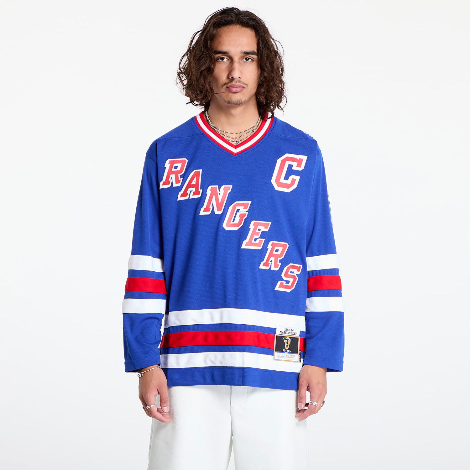 Dres Mitchell & Ness New York Rangers 11 Mark Messier NHL Dark Jersey Royal Modrá | RJY75574 Royal, 0
