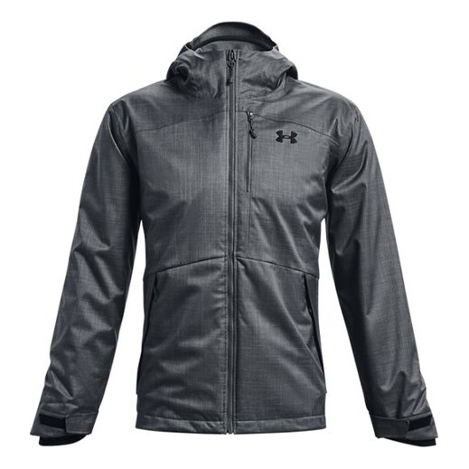 Prešívaná bunda Under Armour Porter 3-In-1 Men's Hooded Jacket Šedá | 1316018-012