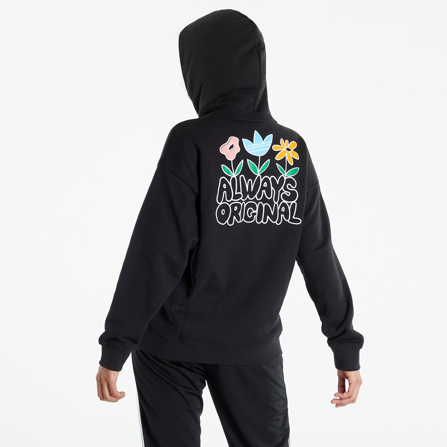 Mikina adidas Originals Graphic Hoodie Čierna | HF2000, 1